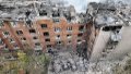 SESU shows consequences of russian strike on a five-story building in Kryvyi Rih