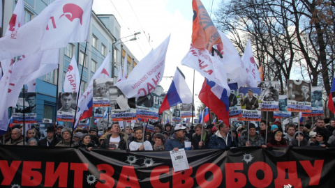 У Москві на марш пам'яті Нємцова прийшли понад 24 тис. чоловік