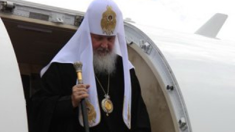 Патриарх Московский и всея Руси Кирилл прибыл в Украину.