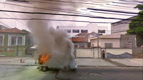 Коллекция курьезных фото Google Street View