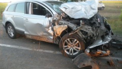 Москаль попал в аварию в районе Очакова. Фото: ГАИ в Николаевской области