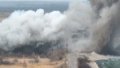 Video of undermining of Kurakhove Reservoir dam in west of Donetsk Region appears on Internet