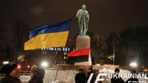 Киев чествовал Бандеру факельным шествием
