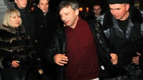 Андрей Слюсарчук во время доставки во Львов.
