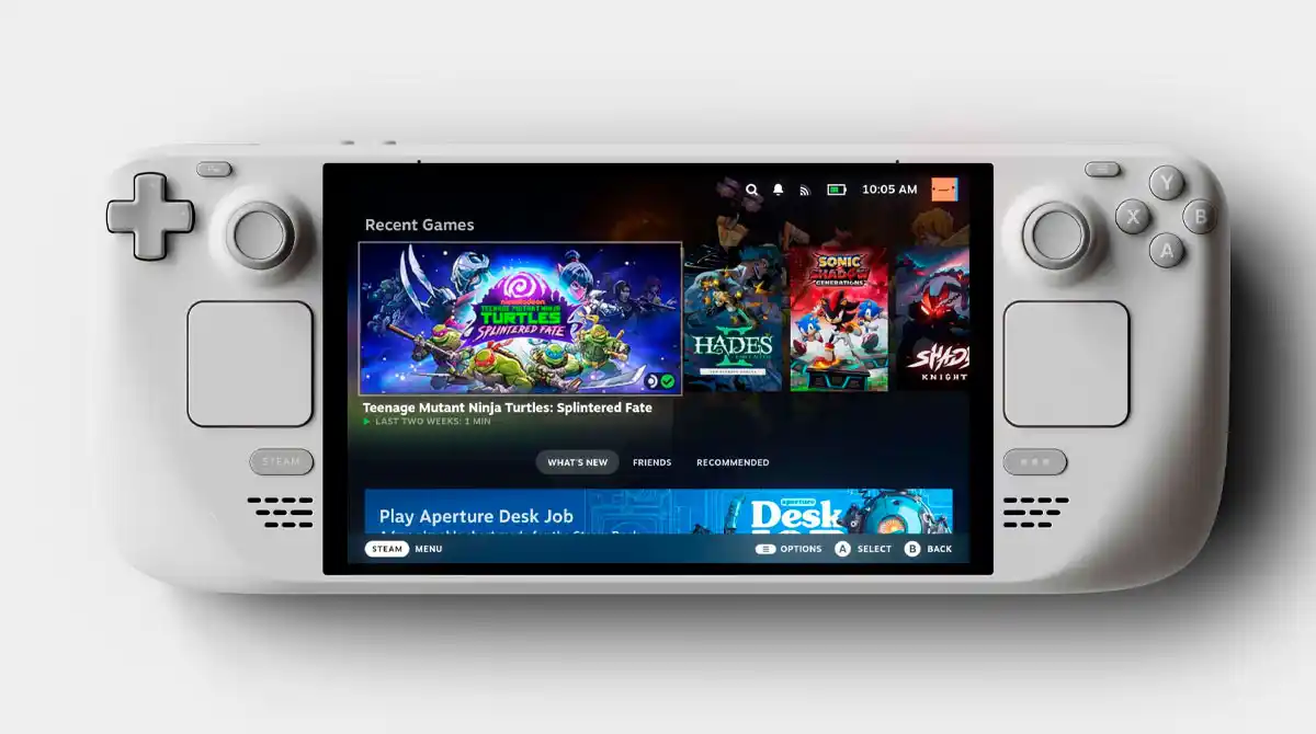 Steam Deck OLED: Limited Edition White. Фото: Valve Steam Deck OLED: Limited Edition White. Фото: Valve