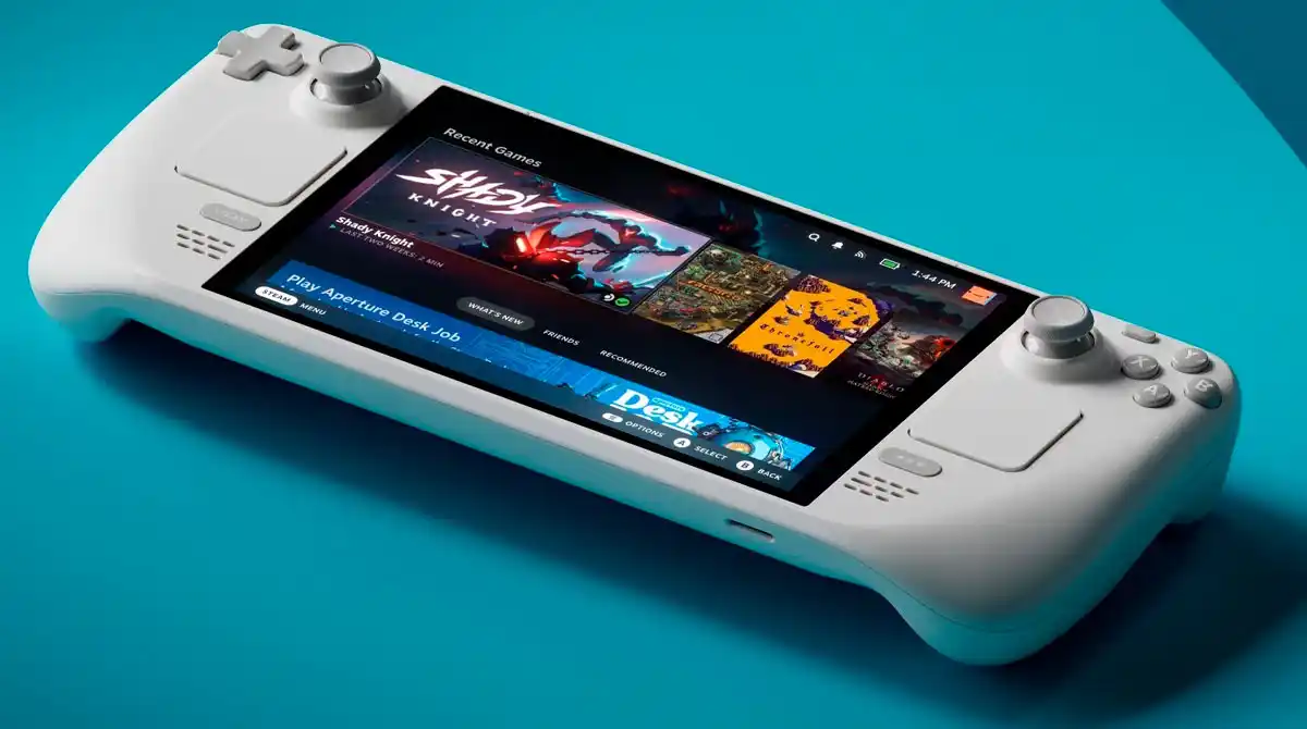 Steam Deck OLED: Limited Edition White. Фото: Valve Steam Deck OLED: Limited Edition White. Фото: Valve