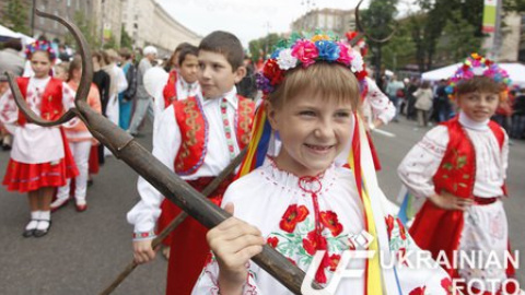 Киевляне отпраздновали День Европы