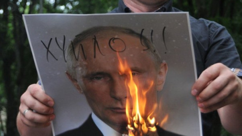 Во Львове символично ответили на агрессию Россию