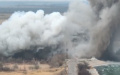 Video of undermining of Kurakhove Reservoir dam in west of Donetsk Region appears on Internet