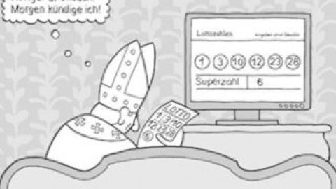 Карикатура пролежала несколько лет. Она из календаря Karicartoon 2013