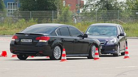 Заключительный этап всеукраинского Subaru Legacy тест-драйва состоялся в Днепропетровске