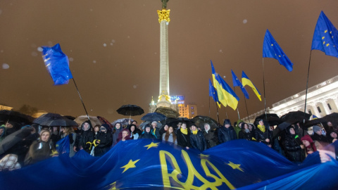 Первый день Евромайдана: как открывалась новая страница в истории Украины