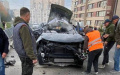 Car carrying russian Black Sea Fleet commander explodes in Sevastopol. Photos published