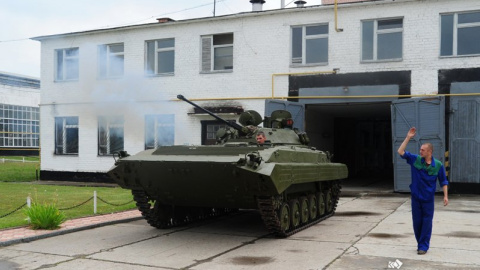 Ремонт военной бронетехники на Житомирском бронетанковом заводе
