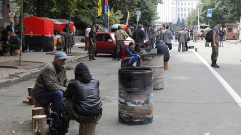 ПС под АП: ряды протестующих существенно поредели