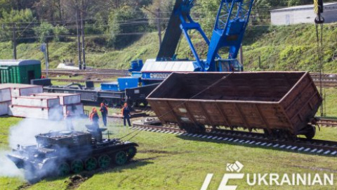 Учения по ликвидации крушения на железной дороге