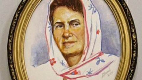 Первая леди посетила Донецкий дом художника, где открылась персональная выставка Василенко.