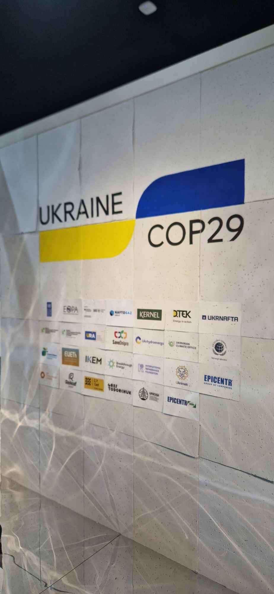 Україна на СОР29. Фото: Facebook/Олег Бондаренко