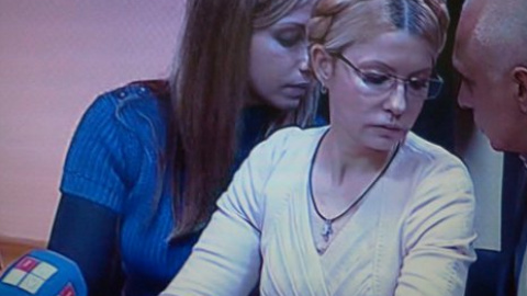 Оглашение приговора Юлии Тимошенко в суде