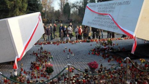 Памятник жертвам Смоленской катастрофы