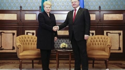 Візит президента Литви Далі Грібаускайте в Україну