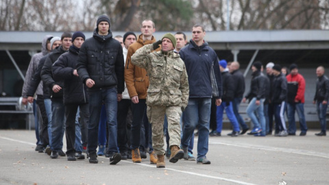 ​Відправлення призовників до армії
