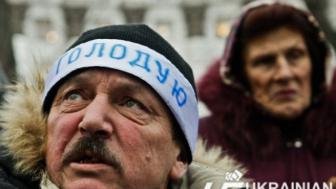 Голодовка чернобыльцев в Киеве продолжается