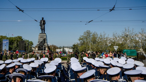 В Севастополе отрепетировали парад Победы