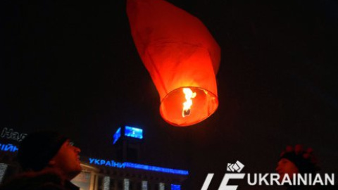 Встреча Нового года на Майдане Незалежности