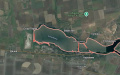 Journalists show how water flows out of Kurakhove Reservoir