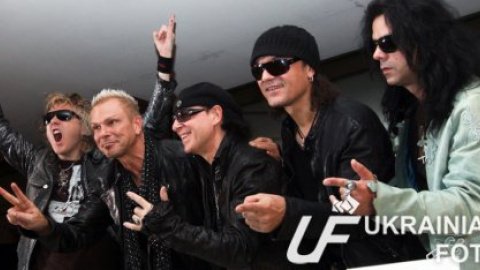 Легендарная рок-группа "Scorpions" в Киеве