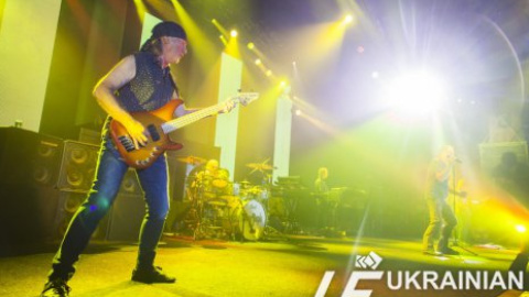Концерт британской рок-группы Deep Purple в Киеве