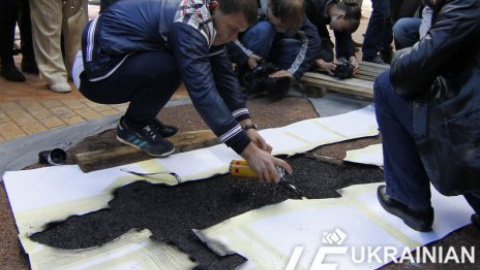 В Одессе протестовали против "тени Пушкина"