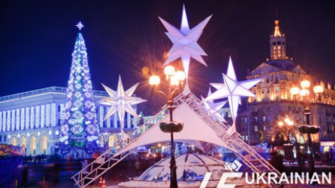 Киев в преддверии Нового года и Рождества
