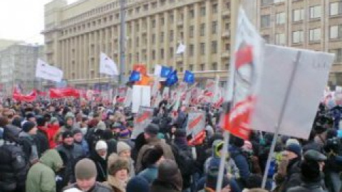 Участники акции против "антимагнитского закона". Фото с Twitter пользователя Dmitry V. Masalsky