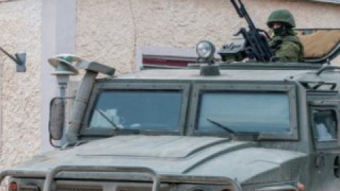 Россияне убрали шлагбаумы из мин возле украинского батальона в Феодосии