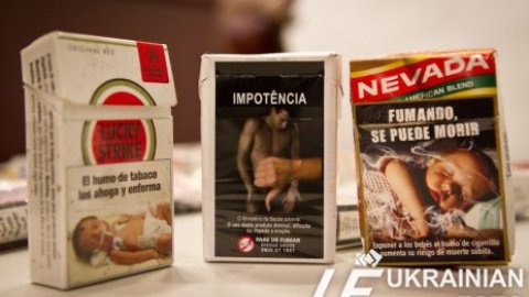 Картинки предупреждения на сигаретных  пачках