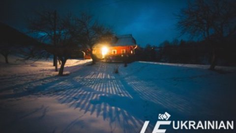 Красота зимних ландшафтов украинских Карпат