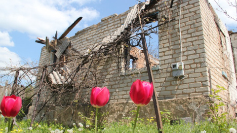 Зайцеве - селище, розділене війною навпіл