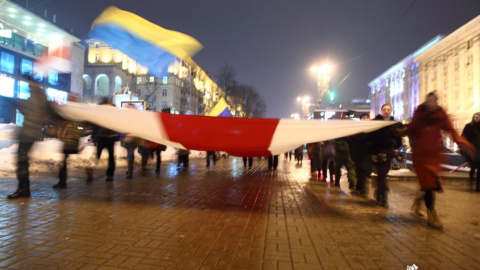 Хода пам'яті Героя України та Білорусі Михайла Жизневського