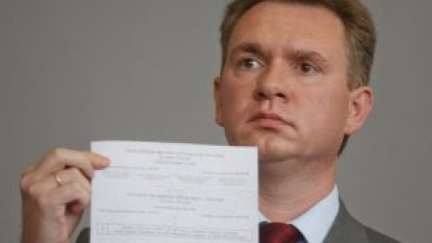 Председатель Центральной избирательной комиссии Михаил Охендовский.