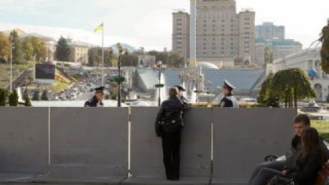 Майдан Незалежности перекрыт.