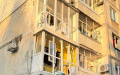 Broken windows and burnt cars. Consequences of missile strike shown in Kremenchuk