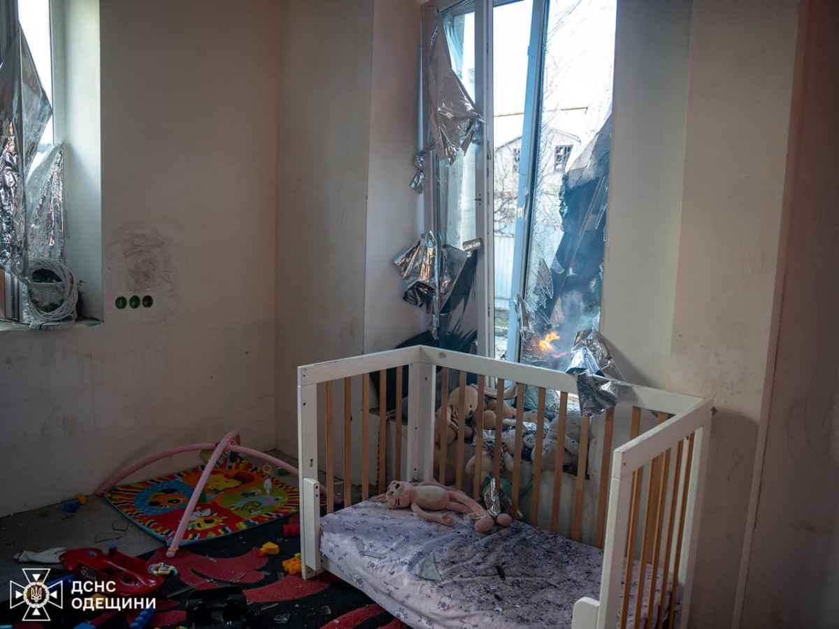 Ворог атакував Одеську область. Фото: ДСНС