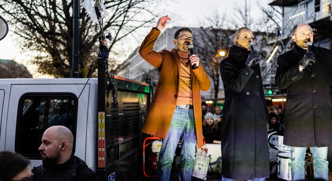 March in Berlin. Photo: meduza