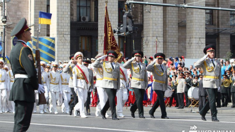 На Хрещатику пройшов парад на честь Дня незалежності України