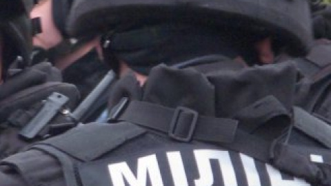 Милиционеры доставили активистов в Печерское райуправление милиции