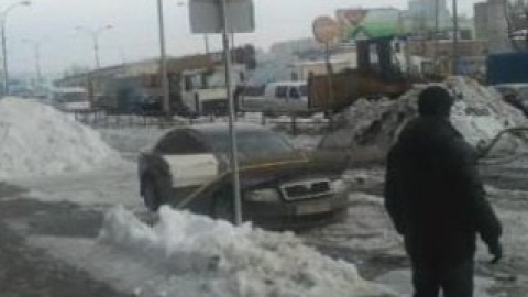 Инцидент произошел на ул. Новоконстантиновской. Фото: Катерина Городнича, Facebook