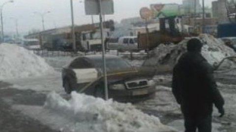 Инцидент произошел на ул. Новоконстантиновской. Фото: Катерина Городнича, Facebook