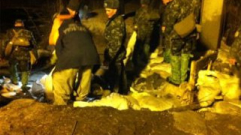 К ликвидации аварии на Бортнической станции аэрации были привлечены военные.